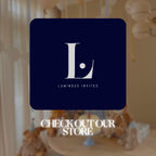 Customizable Baby Shower Video Template: Blue Line, E-Invite (Digital Download) Simply Edit, Sleek Minimalist