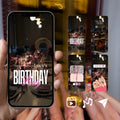 Customizable Girls Party Video Template: Dinner, E-Invite (Digital Download) Simply Edit, Pure Elegance