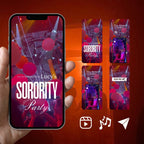Customizable Party Video Template: Balloons, E-Invite (Digital Download) Simply Edit, Birthday Hype