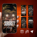 Customizable Party Video Template: Outdoor, E-Invite (Digital Download) Simply Edit, Festival Vibes
