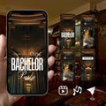Customizable Bachelor Party Video Template: Hall, E-Invite (Digital Download) Simply Edit, Build Hype