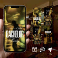 Customizable Bachelor Party Video Template: Lads Night, E-Invite (Digital Download) Simply Edit, Assemble Crew