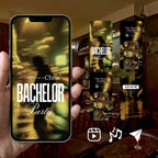 Customizable Bachelor Party Video Template: Lads Night, E-Invite (Digital Download) Simply Edit, Assemble Crew