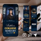 Customizable Graduation Video Template: Yearbook, E-Invite (Digital Download) Simply Edit, Relive Journey