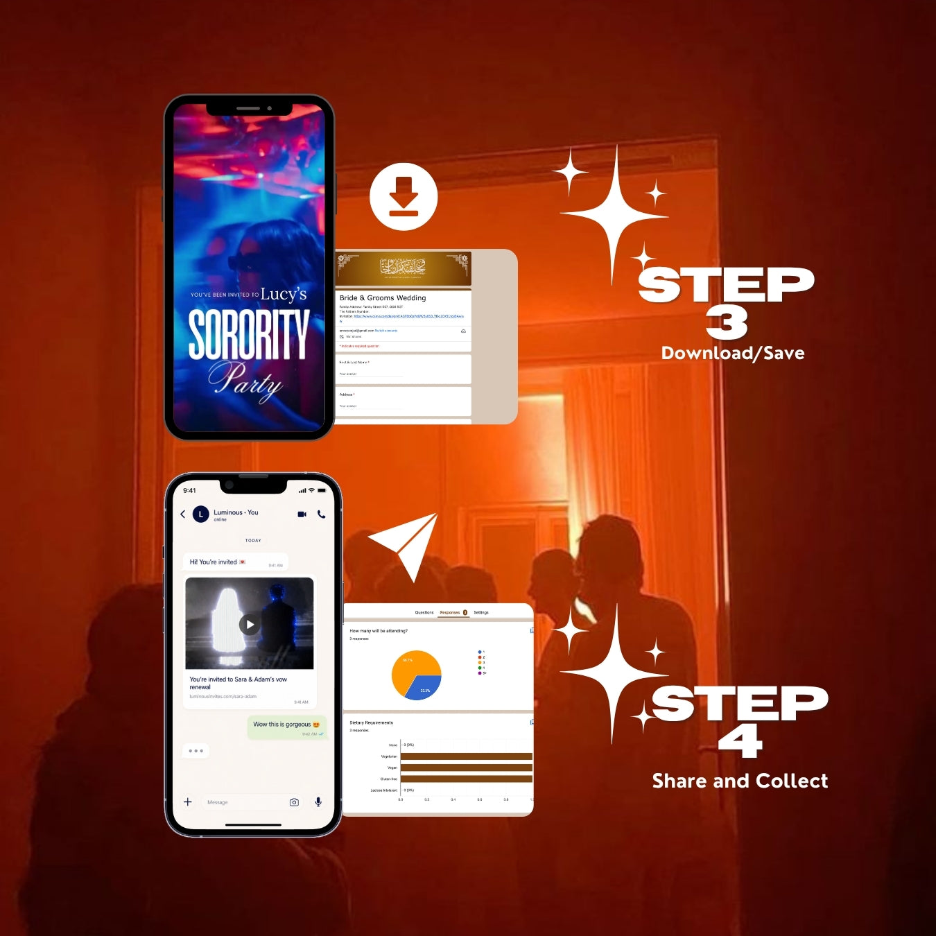 Customizable Party Video Template: Wild, E-Invite (Digital Download) Simply Edit, Unmissable Night