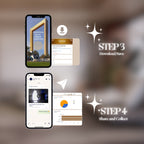 App steps for Customizable Arab Wedding Invitation Video: Dubai Day (Digital e-Invite) Simply Edit