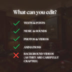Customizable Bachelor Party Video Template: Hall, E-Invite (Digital Download) Simply Edit, Build Hype