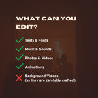 Customizable Party Video Template: New Years, E-Invite (Digital Download) Simply Edit, NYE Hype