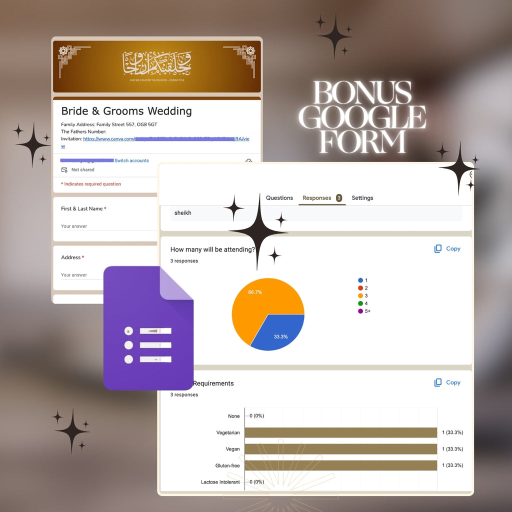 Customisable Indian Wedding Invitation Video Template: Purple Sparkle, E-Invite (Digital Download) Simply Edit, Impress Family
