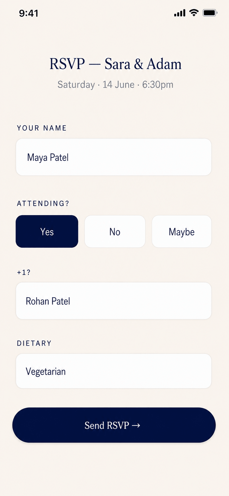 Answered in a tap