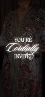 Customizable Arab Wedding Invitation Video Template: North African, E-Invite (Digital Download) Simply Edit, Impress Family