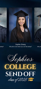 Customizable Graduation Video Template: Yearbook, E-Invite (Digital Download) Simply Edit, Relive Journey