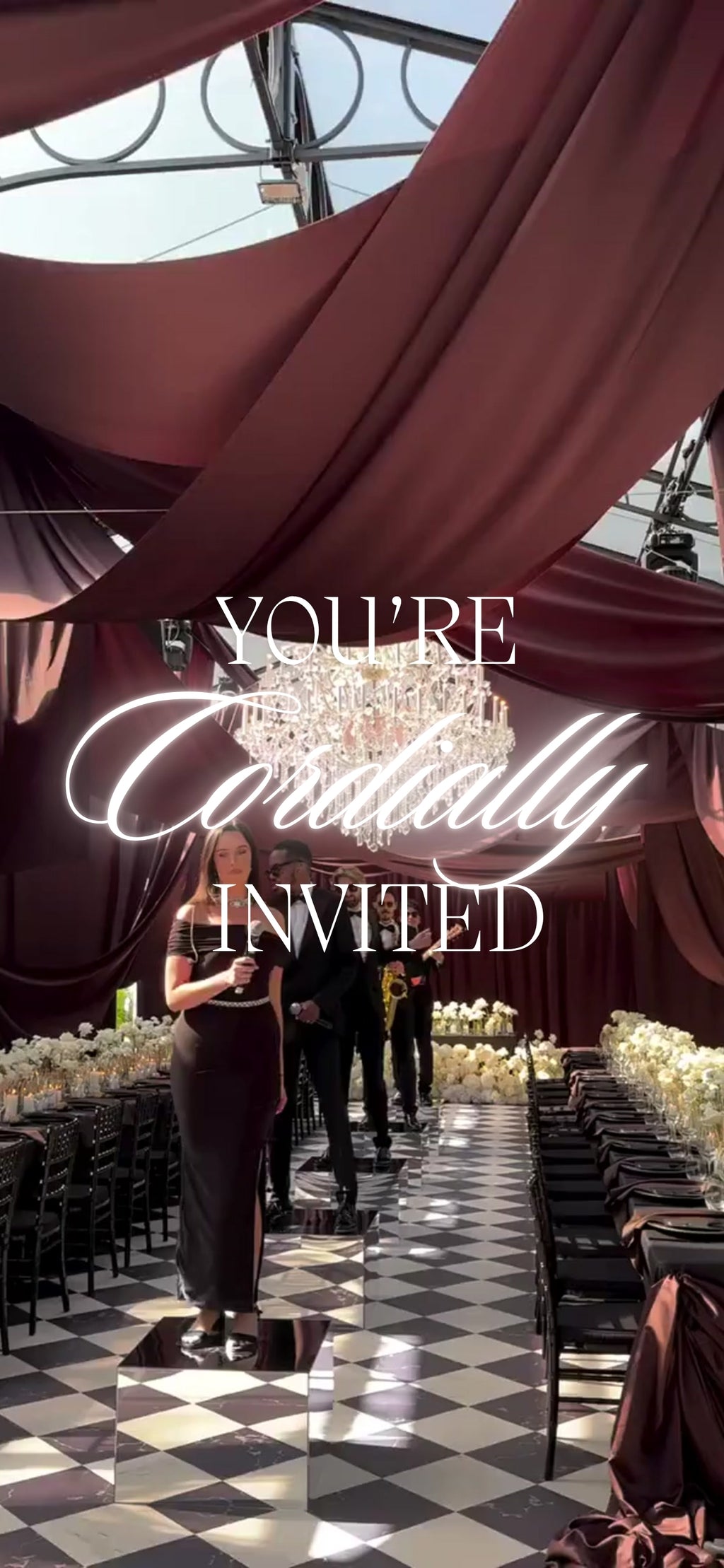 Customizable Western Wedding Invitation Video Template: Wedding Dance, E-Invite (Digital Download) Simply Edit, Celebrate Love