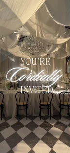 Customizable Western Wedding Invitation Video Template: Fancy Wedding, E-Invite (Digital Download) Simply Edit, Impress Family