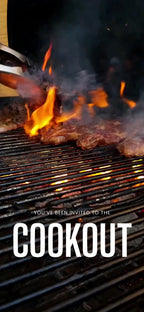 Customizable Cookout Video Template: Grill, E-Invite (Digital Download) Simply Edit, Fire Backyard