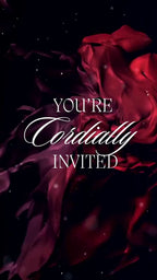 Customizable Anniversary Invitation Video Template: Purple, E-Invite (Digital Download) Simply Edit, Excite Friends