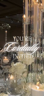 Customizable Western Wedding Invitation Video Template: Wedding Hall, E-Invite (Digital Download) Simply Edit, Impress Family