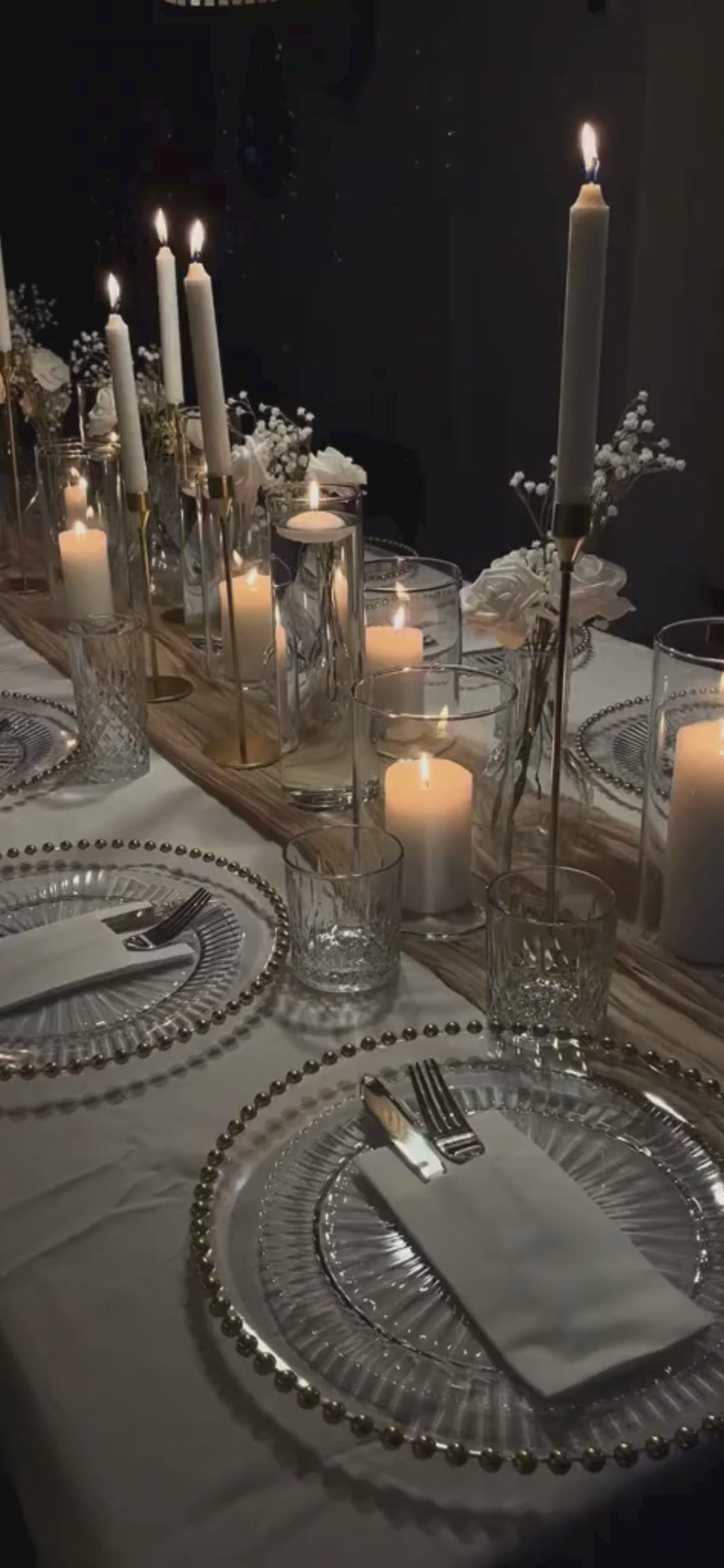 Customizable Vow Renewal Video Template: Dinner, E-Invite (Digital Download) Simply Edit, Excite Family