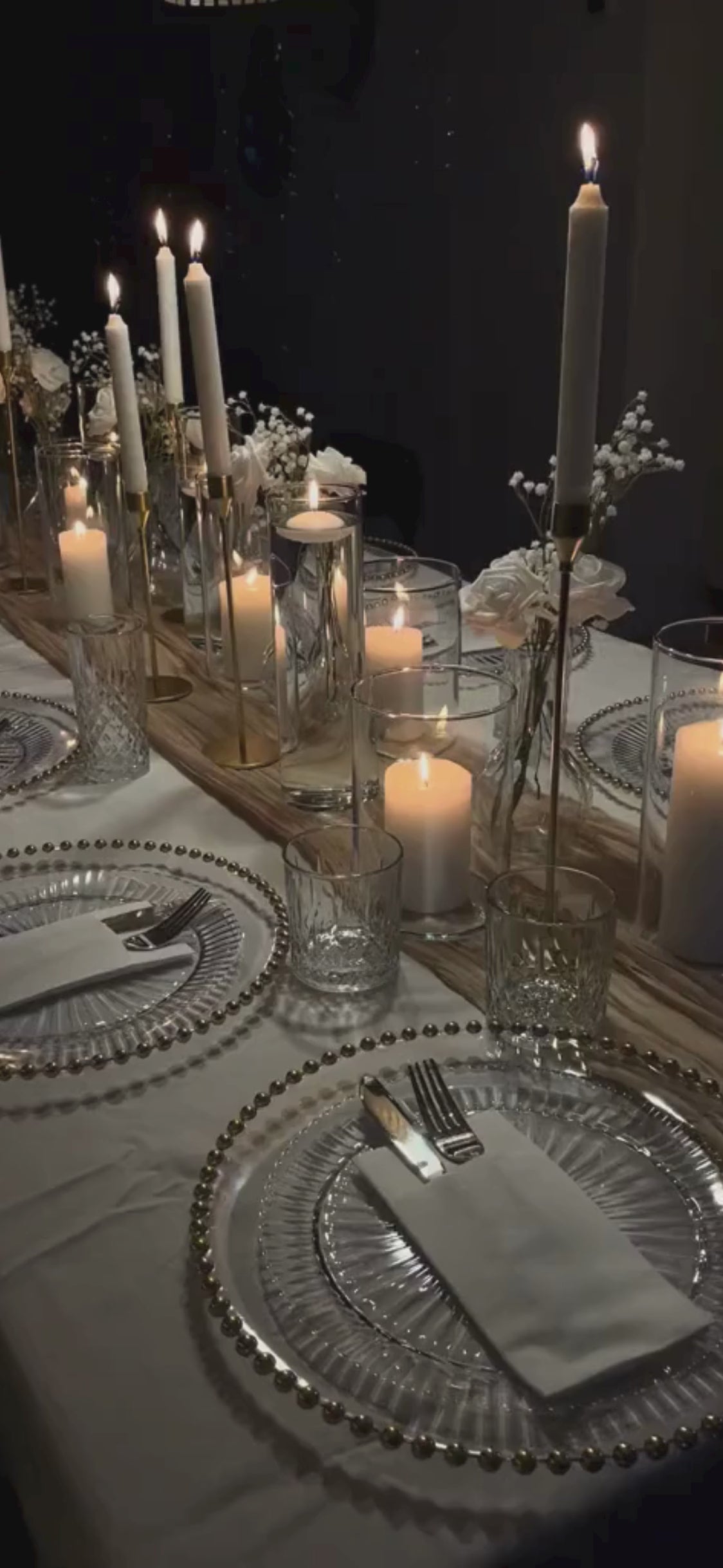 Customizable Vow Renewal Video Template: Dinner, E-Invite (Digital Download) Simply Edit, Excite Family